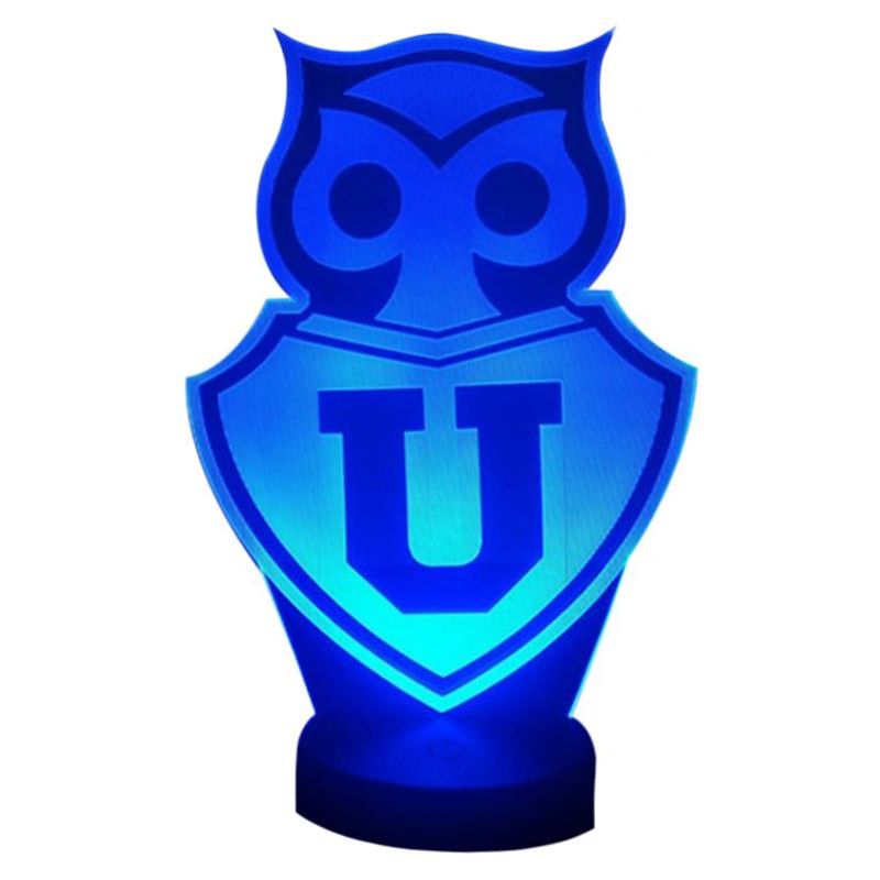 Lampra Led 3d Mas Reloj Despertado Led de U de Chile