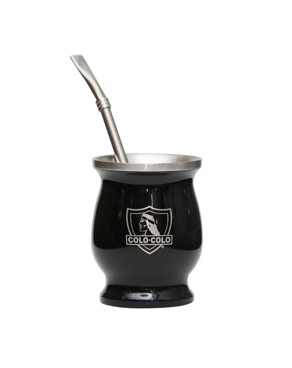 Termo de 1.5 Litros Mas Mate de Acero de Colo Colo